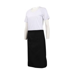 SKAP043 Customized black half skirt for employees barber hairstylist apron apron apron garment factory grill master apron SKAP043 Customized black half skirt for employees barber hairstylist apron apron apron garment factory grill master apron